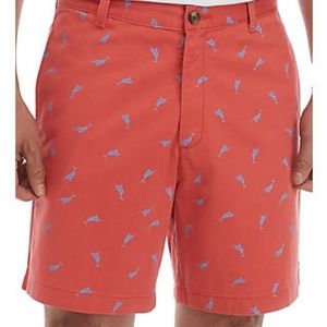 Saddlebred Mens Comfortflex Flat Front Print Short